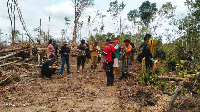 PENGGARAPAN LAHAN DAYEN DIRAMPAS, KUASA HUKUM AKAN AMBIL LANGKAH HUKUM