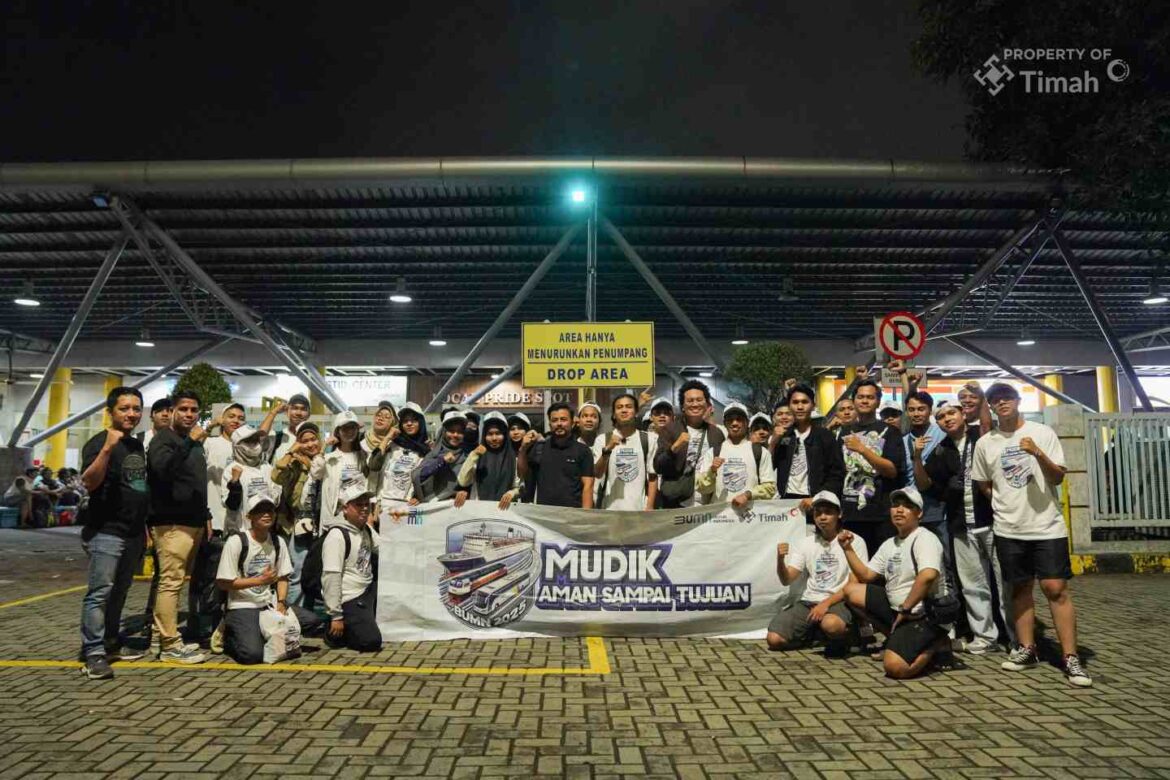 PT Timah Fasilitasi Mudik Gratis, Peserta Mudik Berangkat dengan Aman dan Nyaman Menuju Provinsi Kepulauan Riau