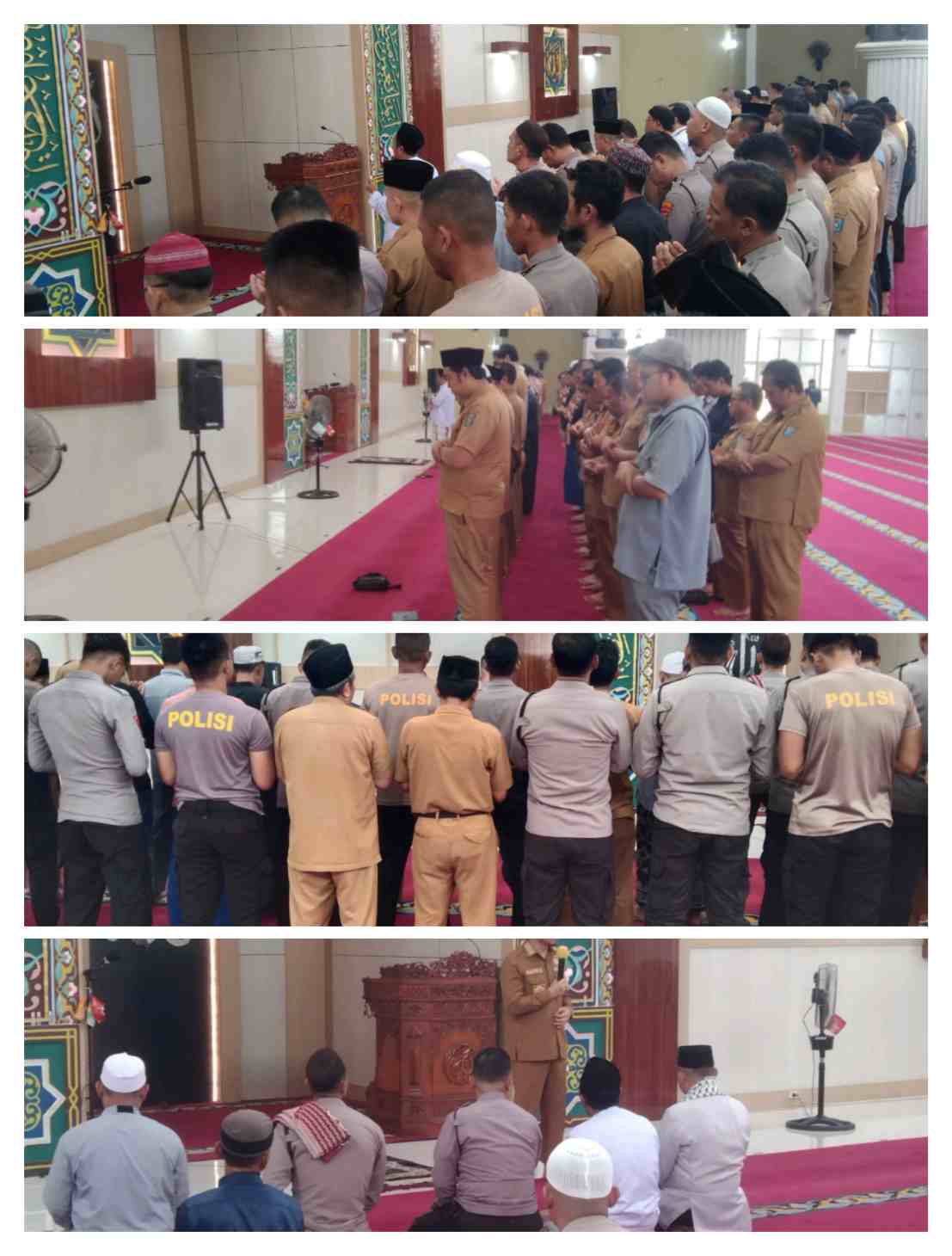 Turut hadir dalam kegiatan ini Bupati Bangka Tengah Algrafry Rahman ,dan Waka Polres Bangka