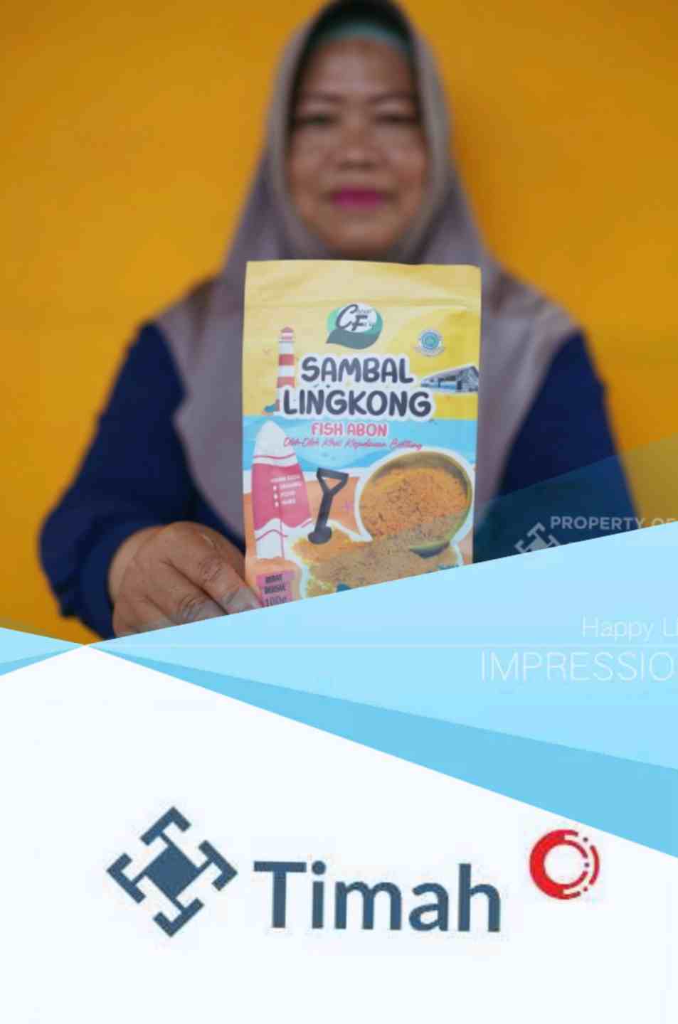 Bersama PT Timah, Sundari Sukses Kembangkan Usaha Sambal Lingkong 
