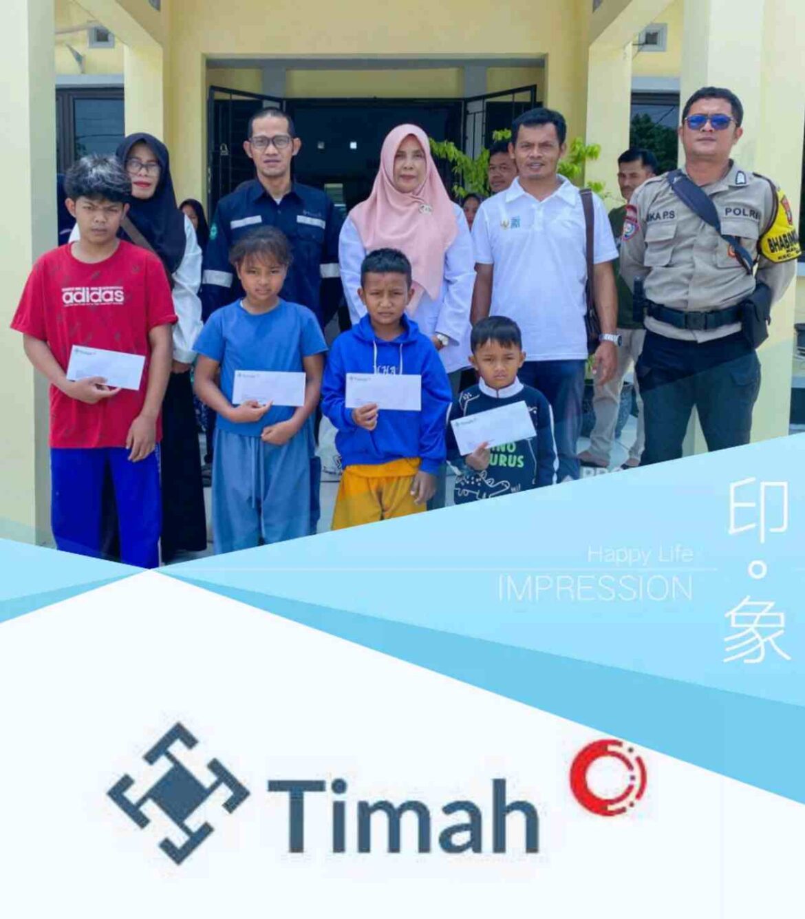 Safari Ramadan: PT Timah Berbagi Kebahagiaan Bersama Anak Yatim dan Piatu
