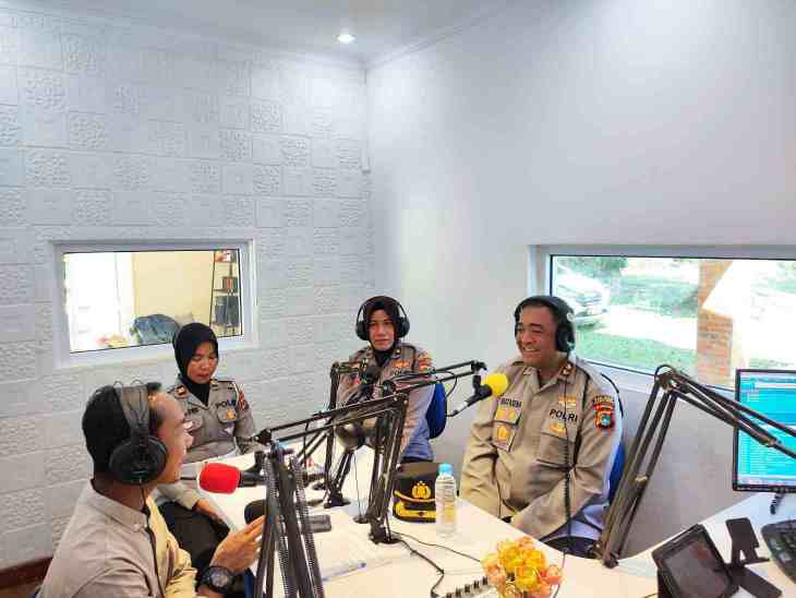 Turut mendampingi dalam kegiatan ini Kabag Ops Polres Bangka Tengah Kompol Dewi Rahmailis dan Kasat Lantas Iptu Lilis Marlina.
