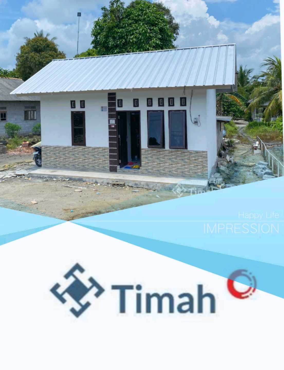 PT Timah Wujudkan Rumah Layak Huni untuk Lansia di Kabupaten Bangka