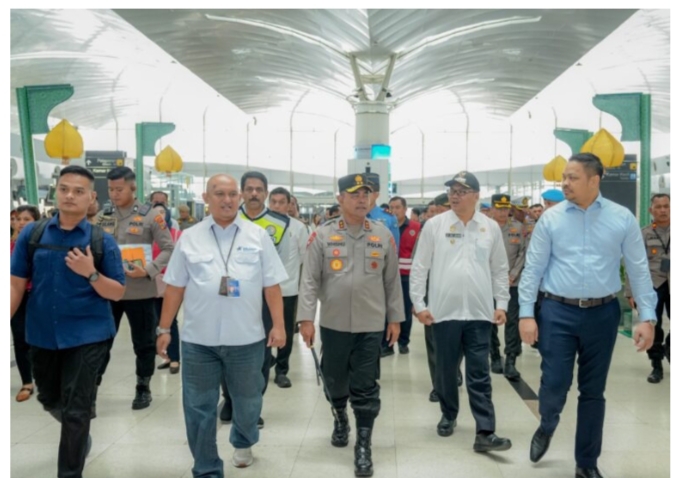 Operasi Ketupat Toba 2025 Usai, Pengamanan Lanjut, Kapolda Sumut Tinjau Arus Balik di Kualanamu
