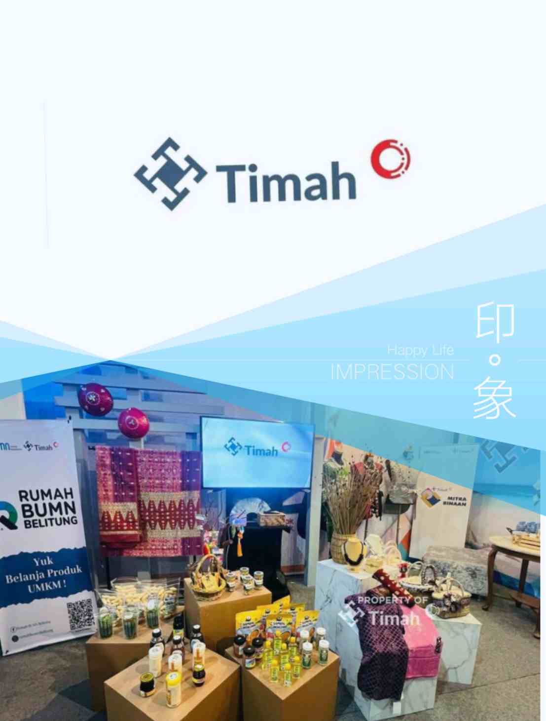 Promosikan Produk UMKM Lewat Pameran, Inisiatif PT Timah Tingkatkan Daya Saing UMKM