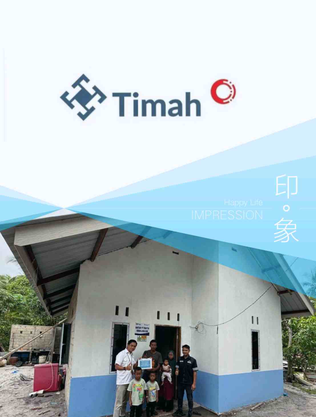 Terima Bantuan Rumah Layak Huni, Rahim Bersyukur PT Timah Kerap Bantu Masyarakat yang Membutuhkan 