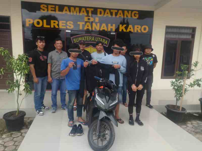 Ops Pekat Toba 2025, Satreskrim Polres Tanah Karo, Bekuk Pelaku Pencurian, Modus Rusak Rumah Korban.