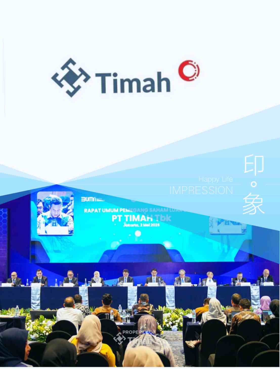 Perubahan Susunan Pengurus, PT Timah Perkuat Transformasi Bisnis