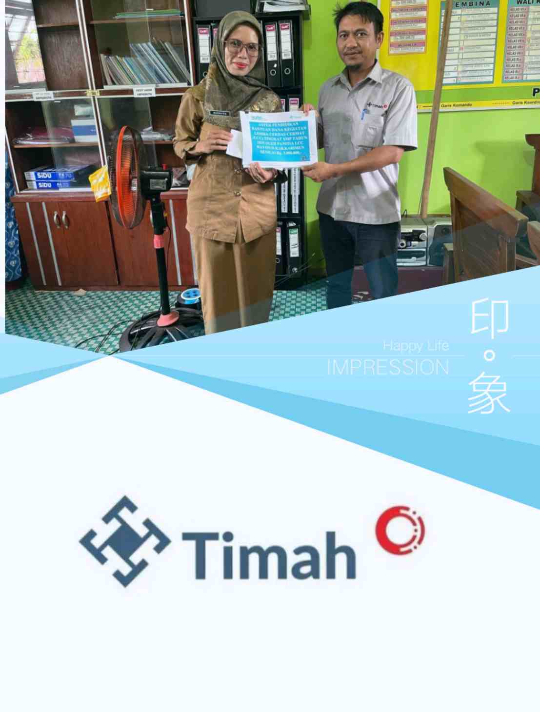 PT TIMAH Tbk Bantu Lomba Cerdas Cermat SMP di Karimun, Dorong Semangat Belajar Pelajar