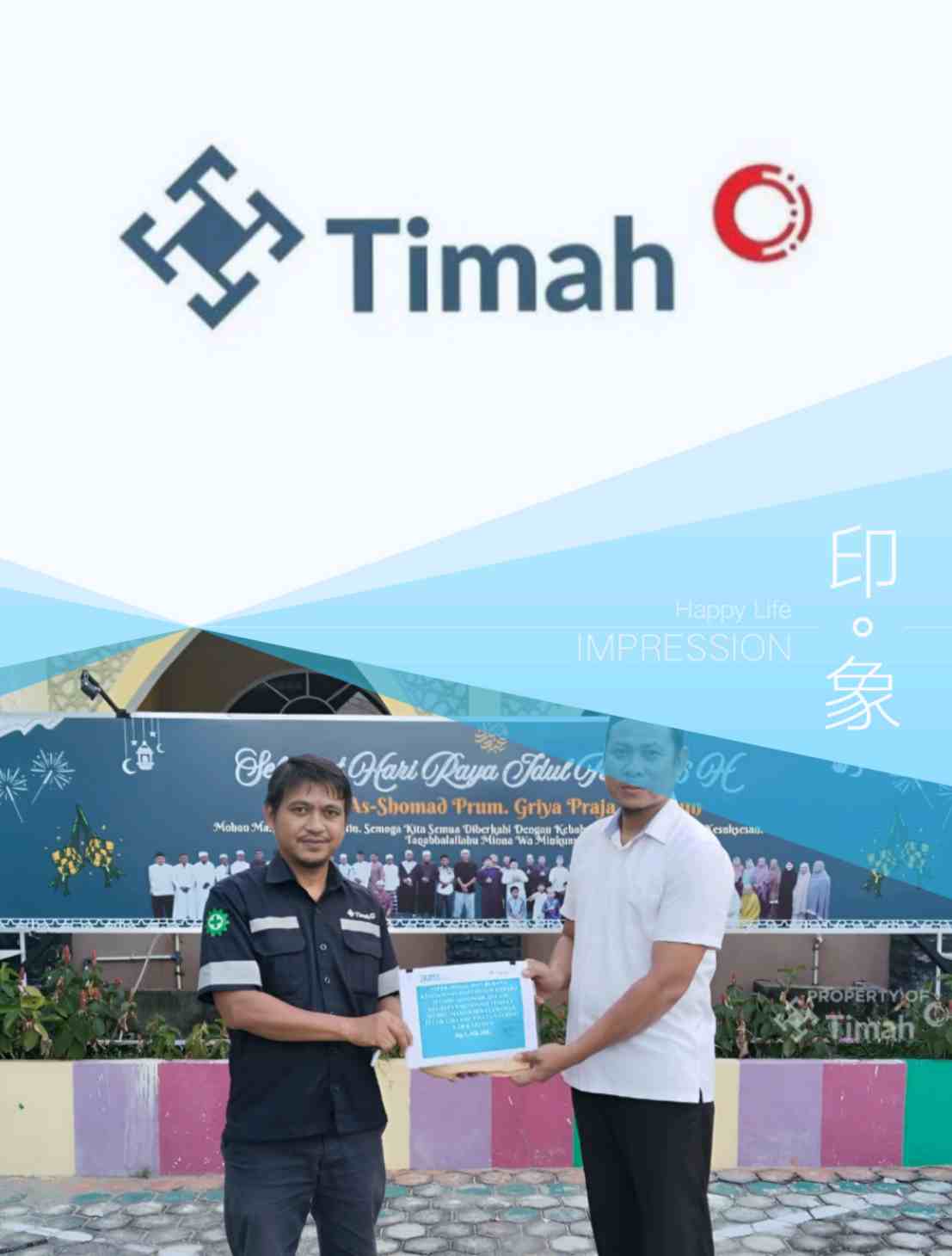 Perkuat Peran Sosial dan Keagamaan, PT Timah Bantu Rumah Ibadah dan Kegiatan Keagamaan Masyarakat 