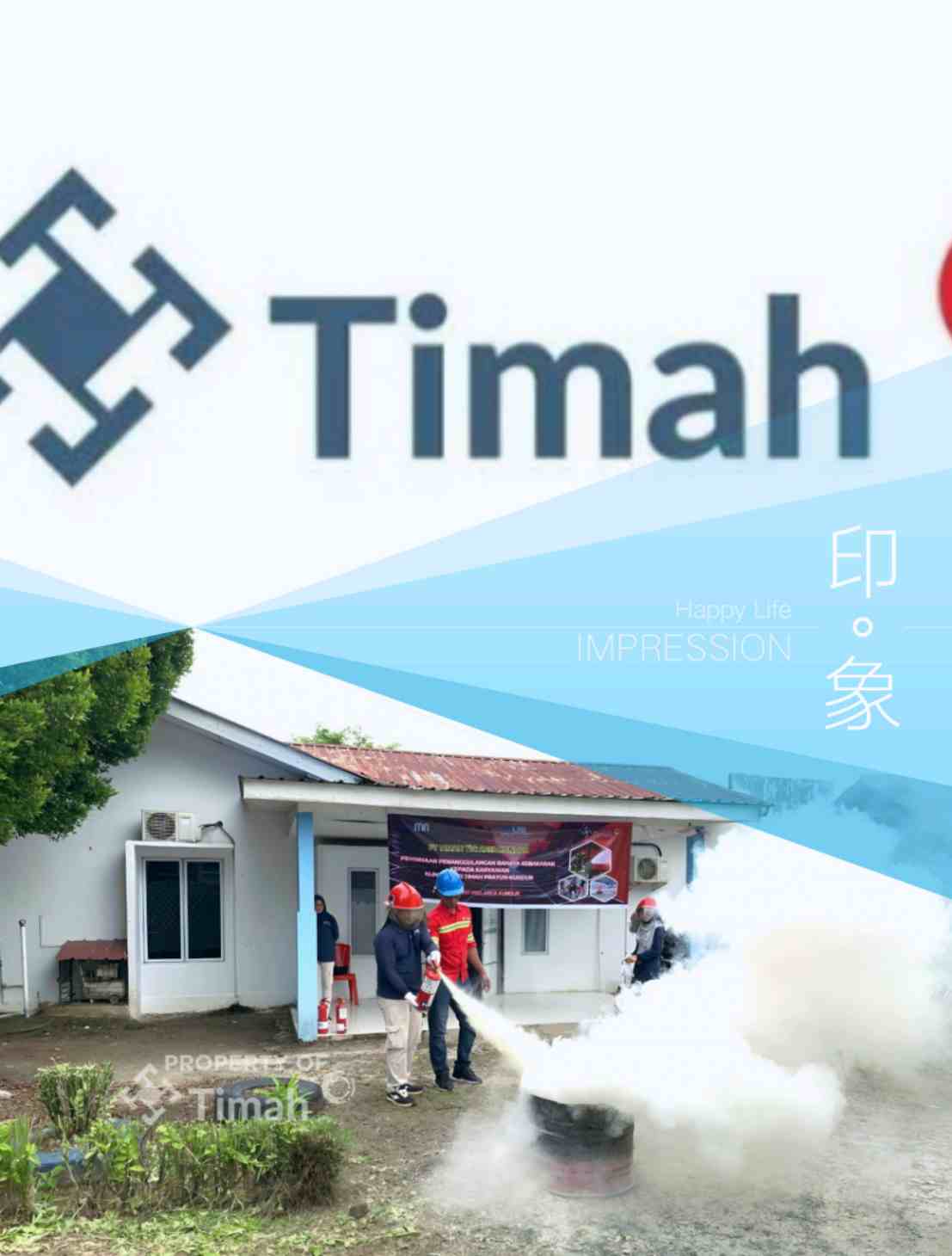 Siaga Hadapi Situasi Darurat, Departement HSE Area Kundur Gelar Pembinaan Pemadam Kebakaran di Klinik Prtama Bakti Timah Perayun 