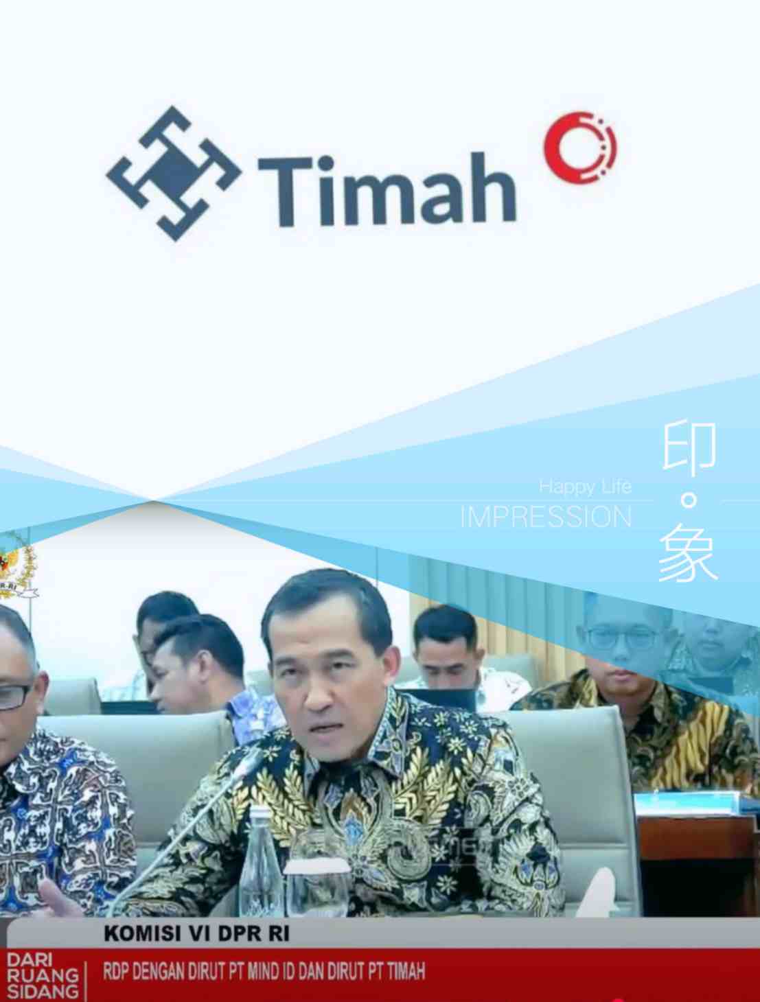 Komoditas Timah Indonesia Hadapi Tantangan, Direktur Utama PT Timah Bersama Komisi VI DPR RI Bahas Cara Atasi Tambang Ilegal 