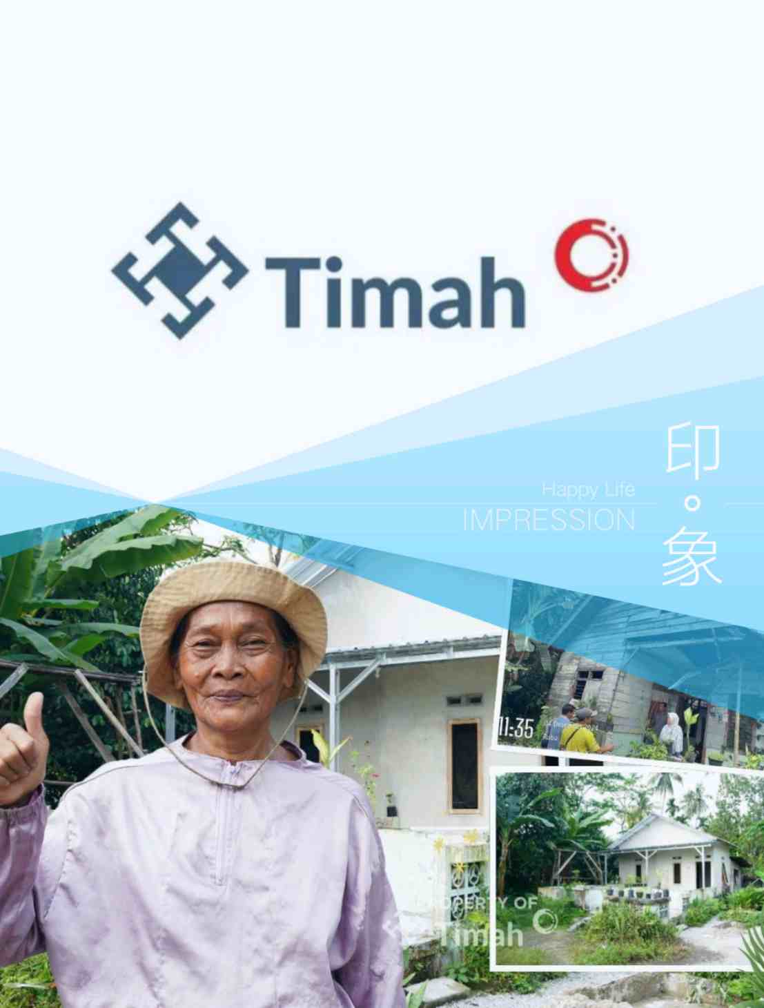 Hadiah Tak Terduga di Usia Senja, PT Timah Bangunkan Rumah Layak Huni untuk Nenek Mahdarna Warga Kabupaten Bangka 