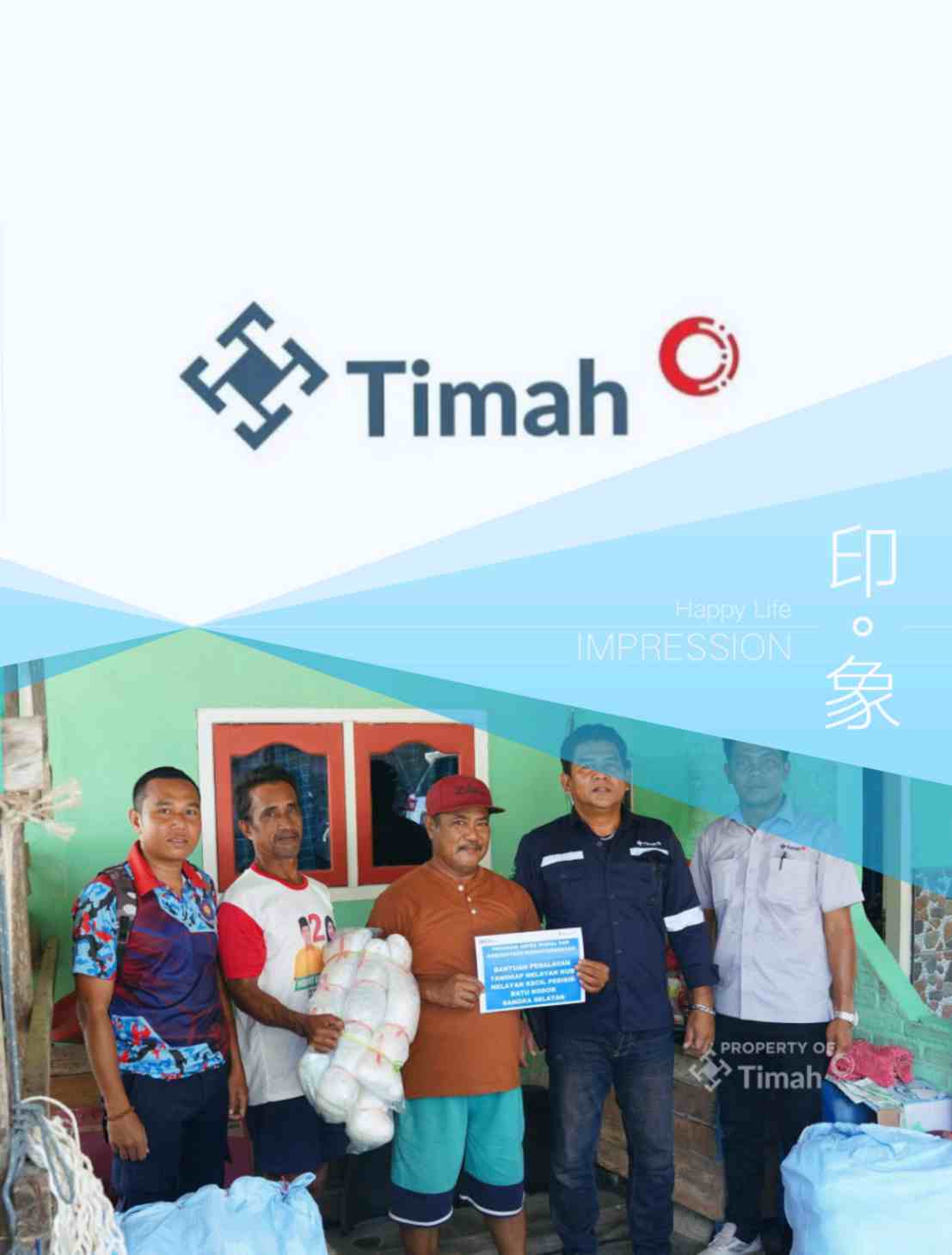 Terima Bantuan Alat Tangkap dari PT Timah, Musdar: Kami Jadi Semakin Semangat Melaut 
