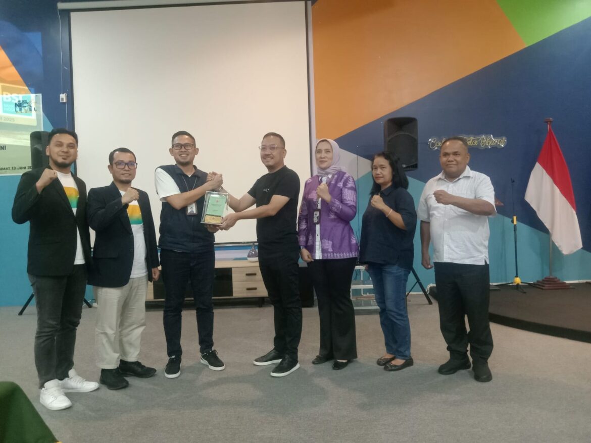 Kementerian ATR / BPN Kantor Pertanahan Kota Medan Berkolaborasi Dengan BANK BSI Medan Dalam Acara Pelatihan Service Excellent Menuju Birokrasi Bersih Melayani