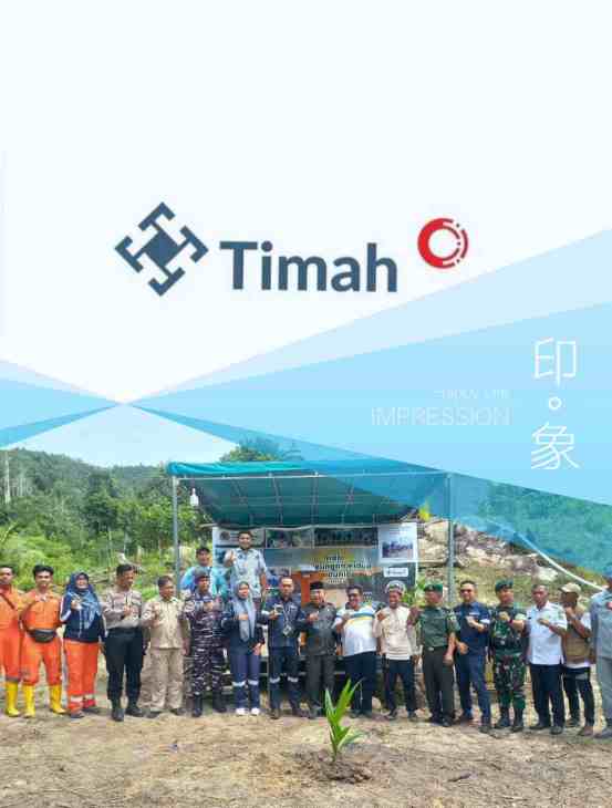 Tingkatkan Perekonomian Masyarakat dan Pelestarian Lingkungan, PT Timah Tanam ratusan Pohon Produktif di Kabupaten Karimun