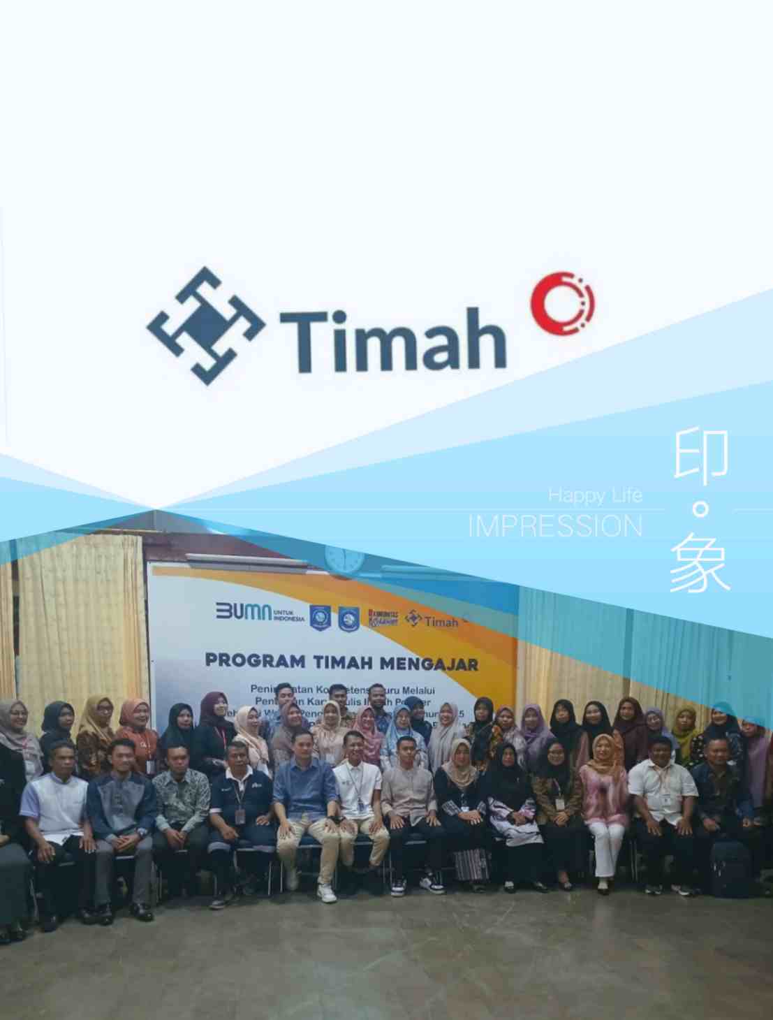 Geliatkan Literasi Melalui Penulisan Karya Ilmiah Populer, Puluhan Guru di Bangka Barat Antusias Ikuti Program Timah Mengajar