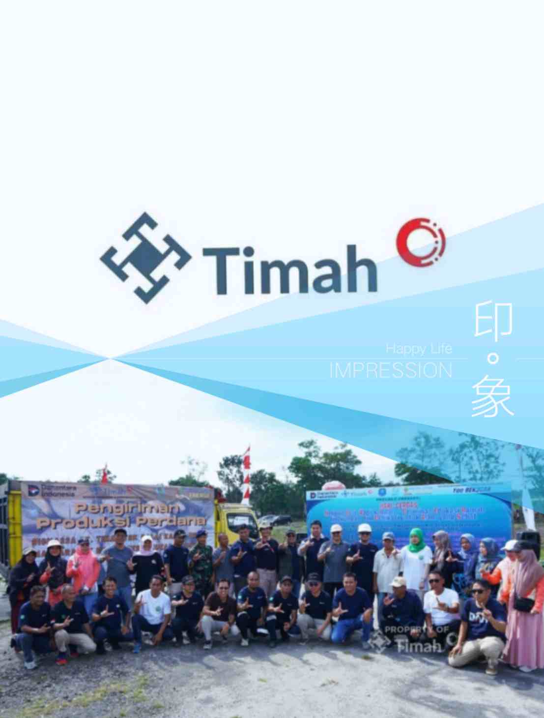 Pengelolaan Lingkungan Berkelanjutan, Program HARI-CERDAS Divisi Engineering & Operation Excellence PT Timah Gelar Gotong Royong Hingga Serahkan Bantuan 