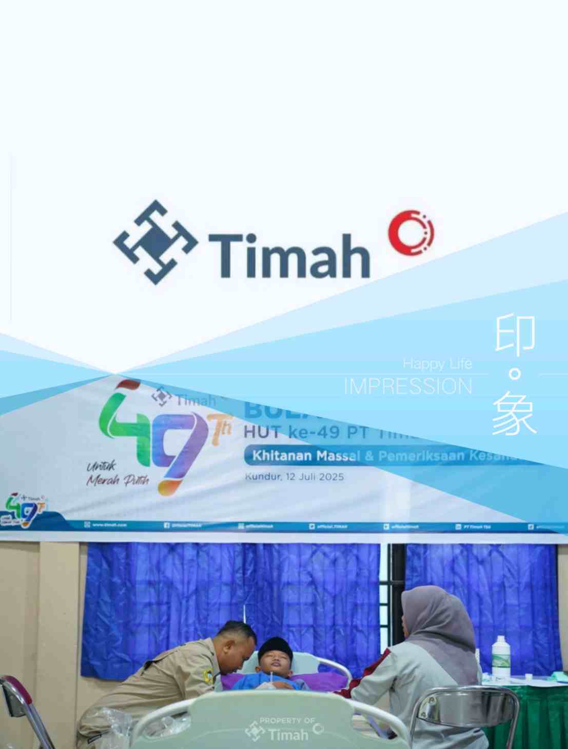 PT Timah Kembali Gelar Khitanan Massal, Warga Kundur Sambut Baik Program Bulan Bakti