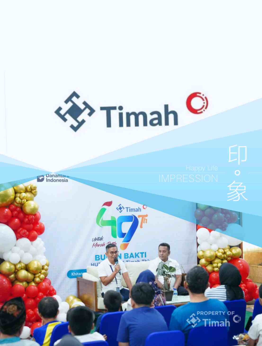 Semarak Peringatan HUT ke-49 PT Timah di Jakarta: Gelar Donor Darah, Khitanan Massal Hingga Pemeriksaan Kesehatan 