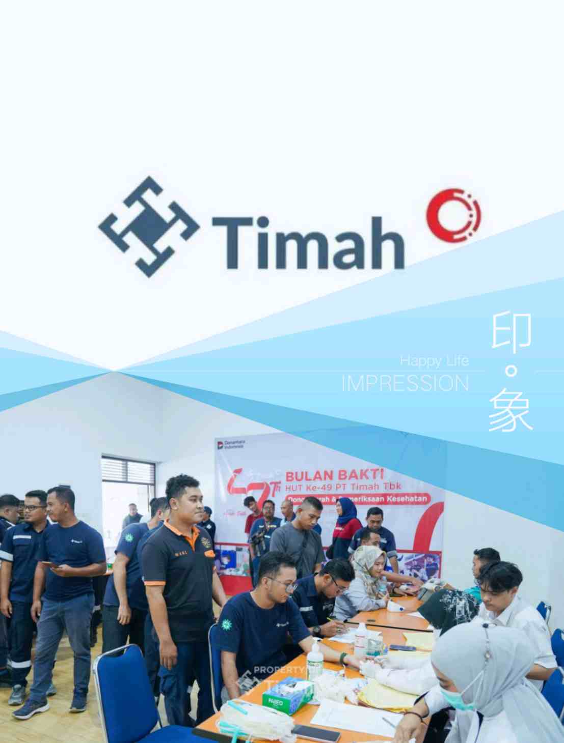 Gelar Bulan Bakti HUT ke-49 di Kabupaten Bangka, PT Timah Hadirkan Layanan Kesehatan Gratis dan Donor Darah 