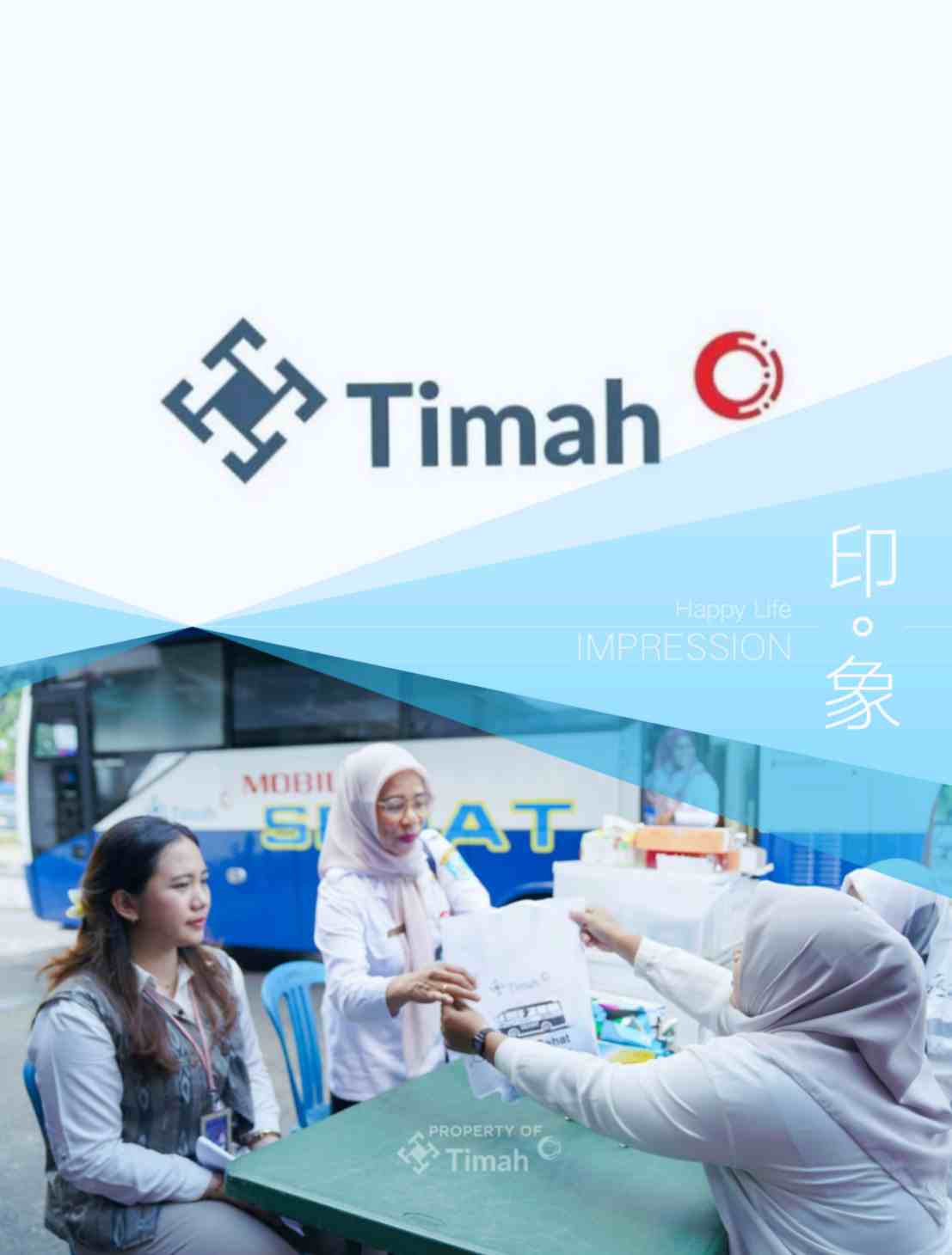 Bulan Bakti HUT ke 49 PT Timah Tbk: Mobil Sehat Memberikan Pelayanan Kesehatan Gratis Bagi Masyarakat di Kabupaten Bangka