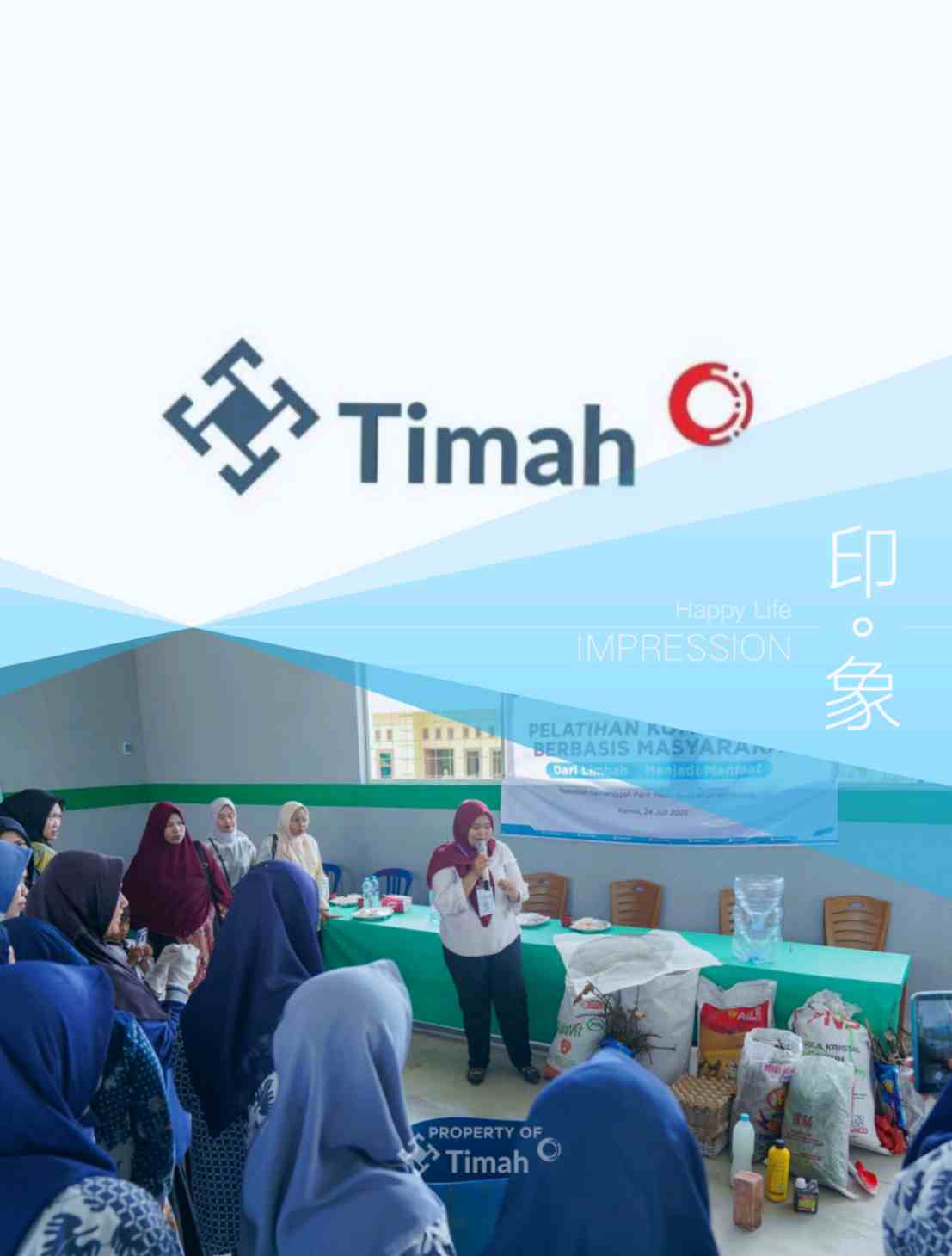 Home News Ubah Sampah Jadi Manfaat, PT Timah Gelar Pelatihan Komposting di Sungailiat