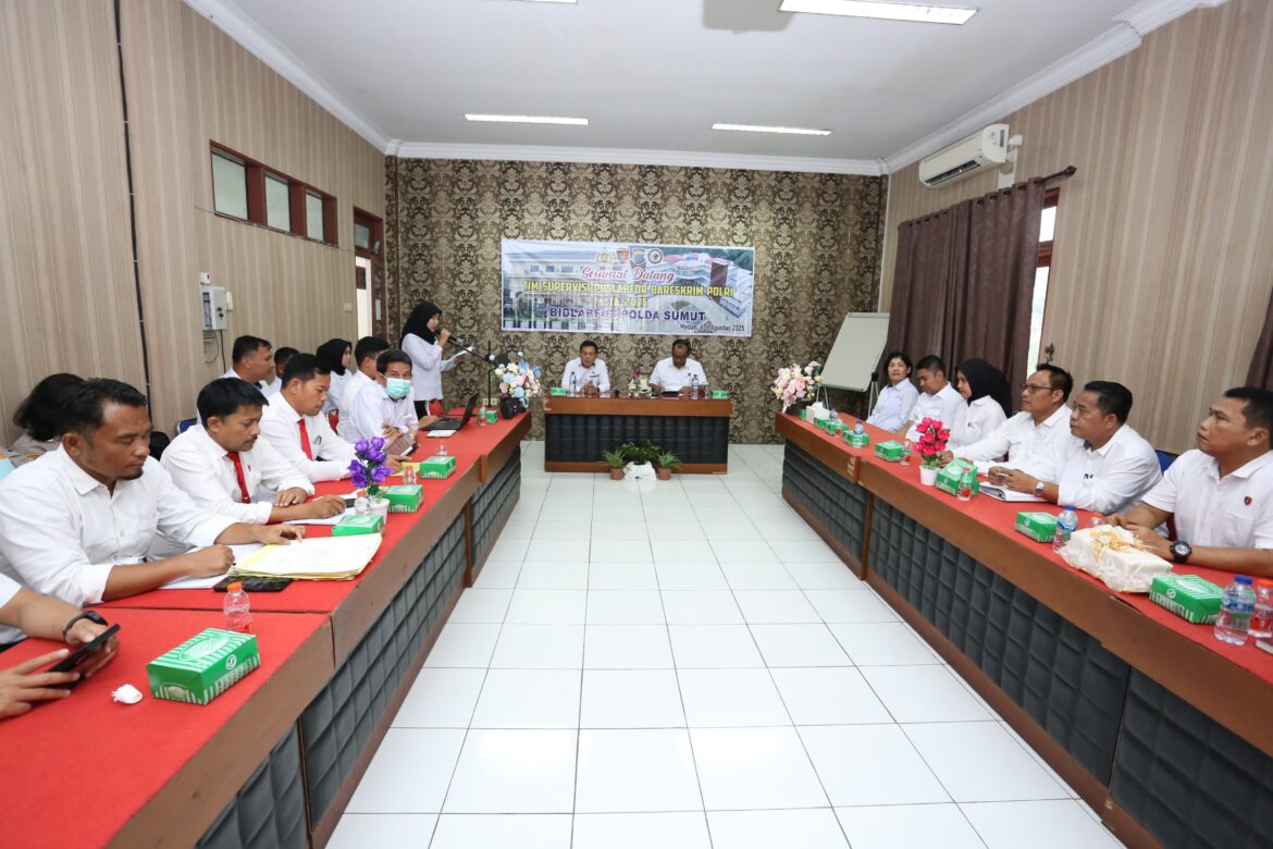 Supervisi Puslabfor Bareskrim Polri TA 2025 di Bidlabfor Polda Sumut: Tingkatkan Kualitas Forensik untuk Penyidikan Berbasis Ilmiah