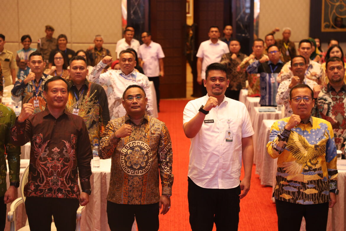 Kantor Wilayah Badan Pertanahan Nasional (BPN) Provinsi Sumatera Utara menggelar kegiatan Launching Pelayanan Peralihan Hak Elektronik yang berlangsung di Hotel Adimulia Medan.