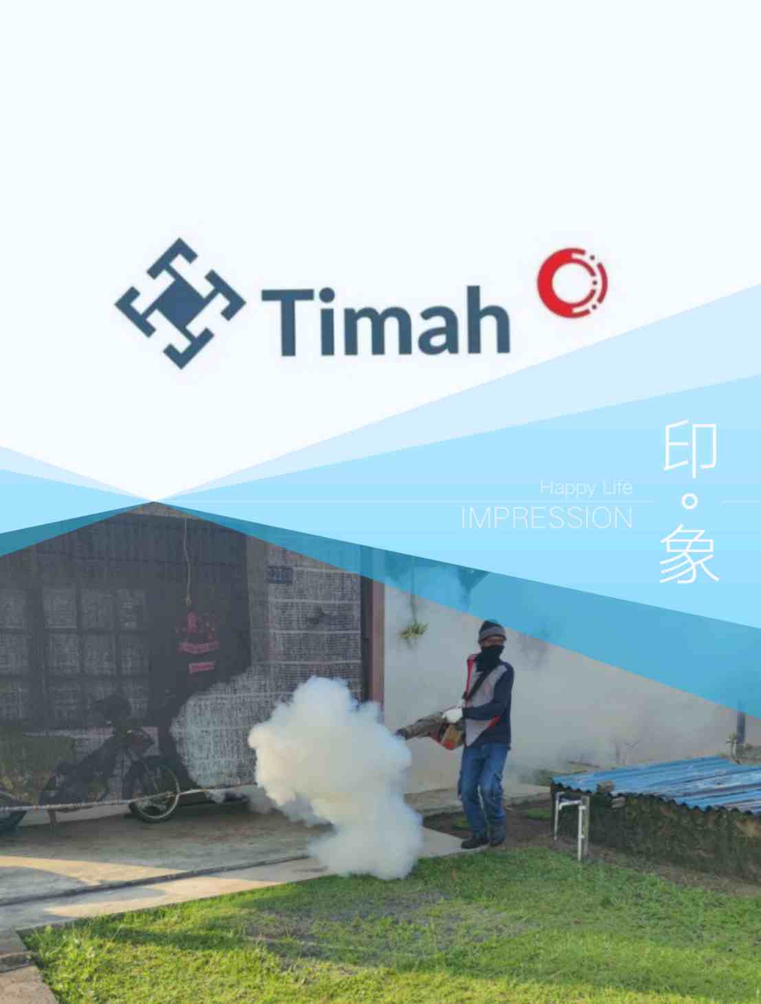 Cegah Wabah DBD, PT Timah Area Kundur Lakukan Fogging di Permukiman dan Sarana Umum